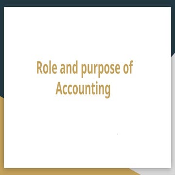 The accounting introduction contentpowerpoint