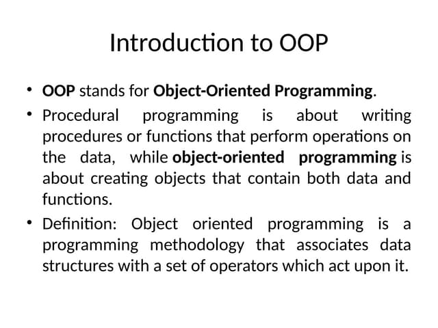 1.1-Introduction to Object oriented.pptx