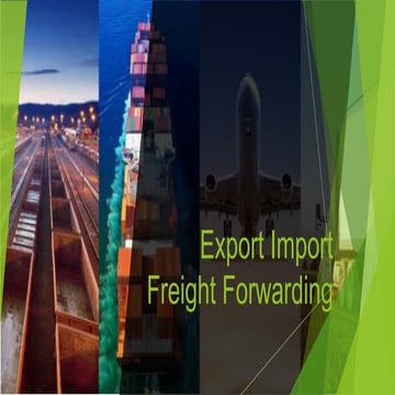 Pengantar Freight Forwarding (untuk mahasiswa)