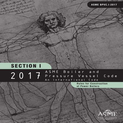 ASME SEC I 2017 edition American society