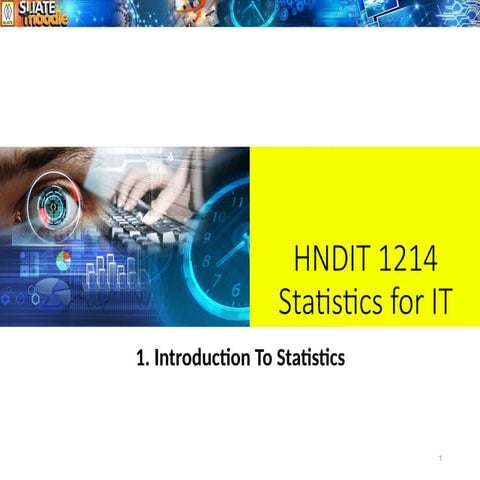 1. Introduction To Statistics in computing.pptx