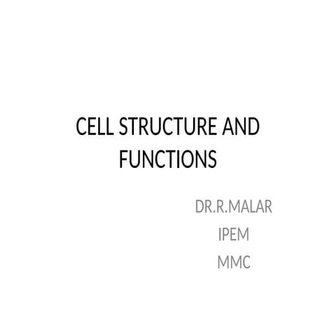 1.1 - CELL STRUCTURE physiology of the cell.pptx
