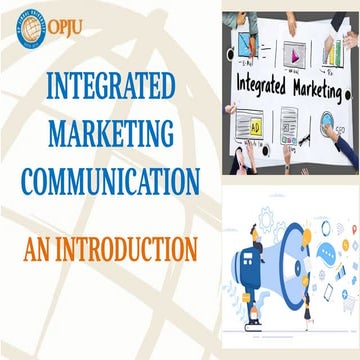 Introduction to Integrated Marketing Communication