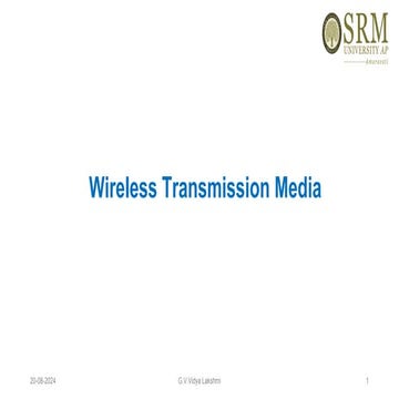 Compueter Network wireless transimmission media