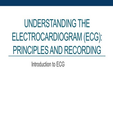 1.pptx ecg basic knowledge of electrocardiogram