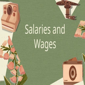 1. SALARIES AND WAGES FOR GRADE 11 STUDENTS
