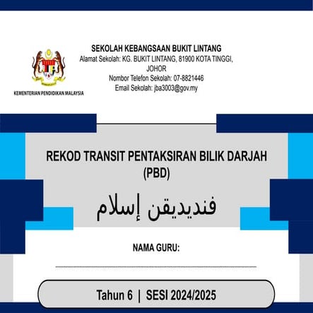 1. REKOD TRANSIT PBD PEND ISLAM TAHUN 6-KSSR SEMAKAN.pptx