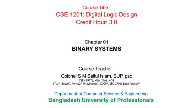 1.Digital Logic Design (Chap 01, Topic 1,2 - Binary Systems).pdf