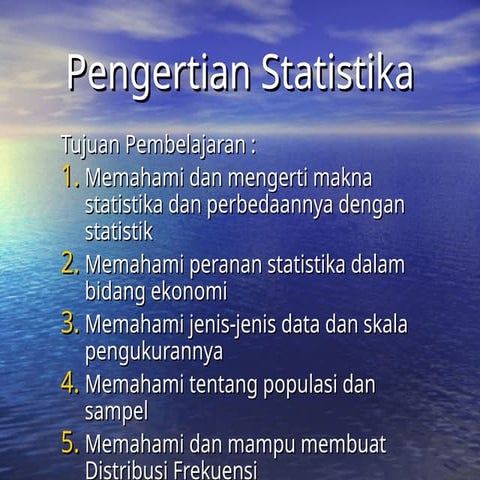 1. Materai  Pengertian  Statistika. ppt.