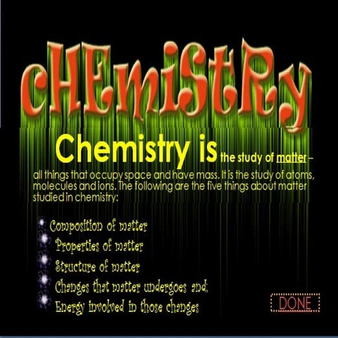 MATTER AND THEIR STATES - grade 11 guide