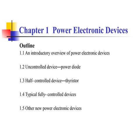 introduction to power electronics, it gives overview of power electronics