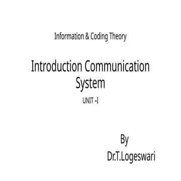 1.1Information & Coding Theory:Communication System.pptx