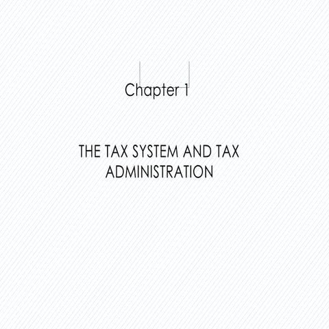 Taxation - Introduction tax system in malaysia