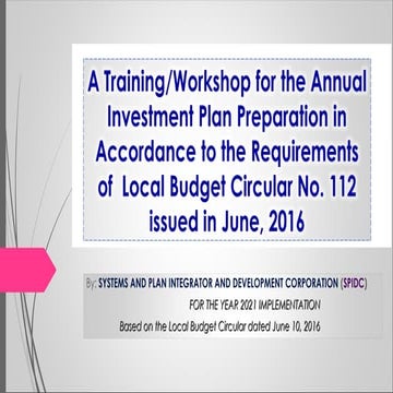 Budget Management and Monitoring System (BMMS)