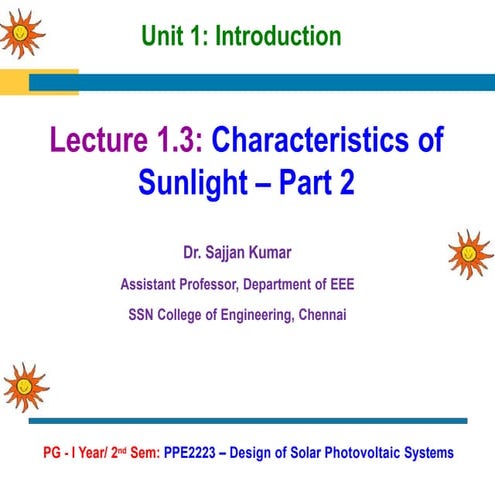 Introduction on characteristics of sun light.pptx.pptx