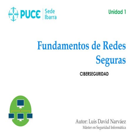 1.2. Fundamentos Redes Seguras - INTRODUCCIÓN