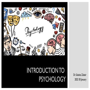 Presentation: Introduction to Psychology.ppt