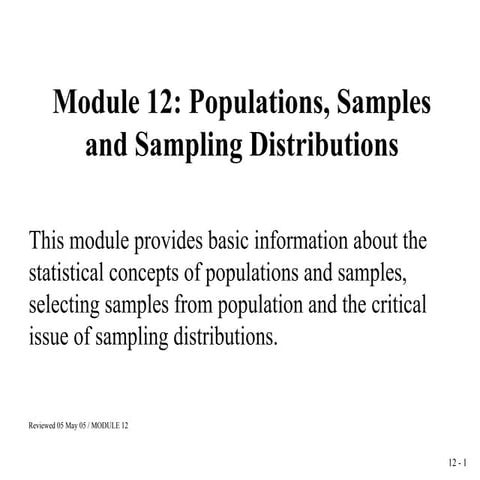 1. Populations and Samples.ppt............. ...... | PPT