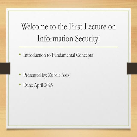 basic of  Information Security for beginner  .pptx