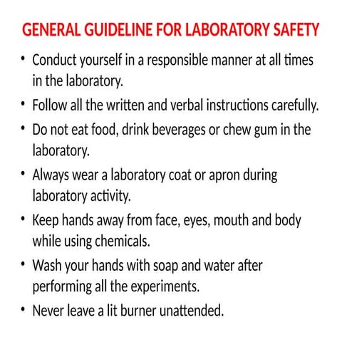 1. Identification and use of glassware's and equipment's used in biochemistry...