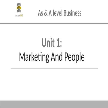 1.3.1  Marketing Mix according to Business objectives.pptx