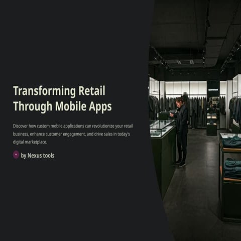 Mobile Apps Development Company in Pune- Retail Experiences