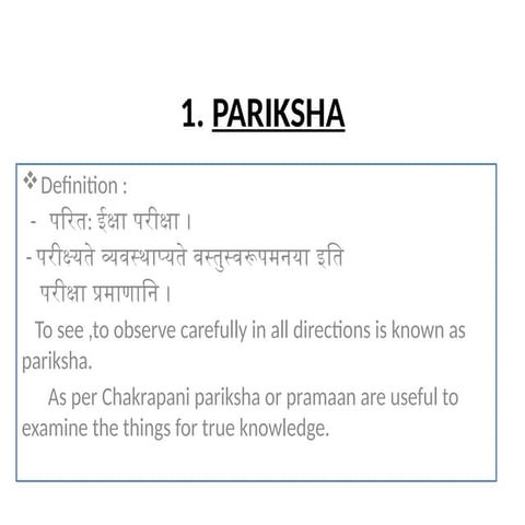 pariksha padarth vijnana and samhita adhyayan.pptx