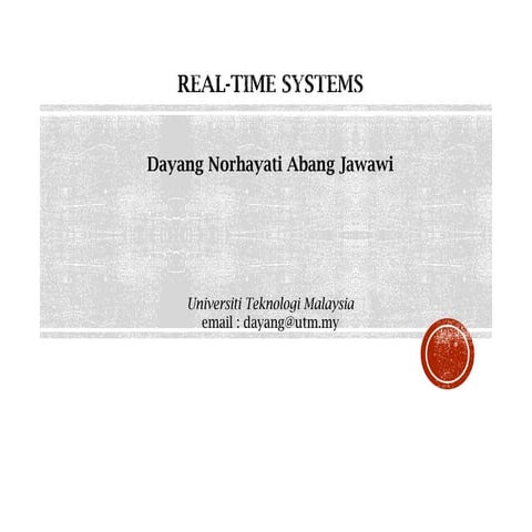 1.2-Topic 1-Introduction (Details).pdf | Real-time Software Engineering (RTSE)