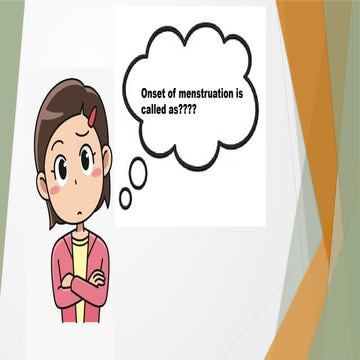 1.menstrual irregularities AT THE TIME OF MENSTRATION | PPTX