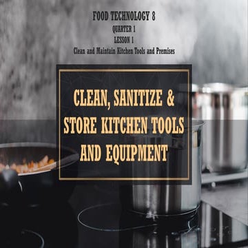 Kitchen tools, utensils & equipment.pptx