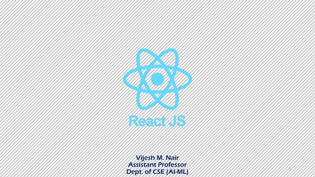 1. Fundamentals of React ttttttttttttttt