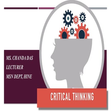1. Critical Thinking.pptx for B.sc 2nd semester