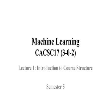 machine learning basics and introduction | PDF