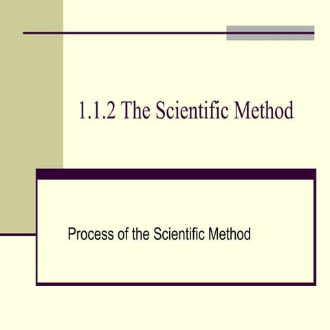 The Scientific Method, processes and.ppt