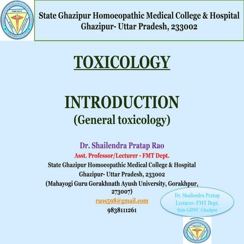 1. INTRODUCTION with various definitions-TOXICOLOGY.pptx