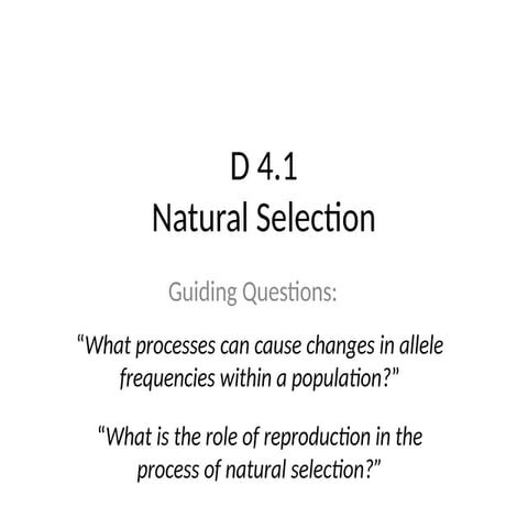 1. D 4.1 SL Natural selection IB Biology.pptx