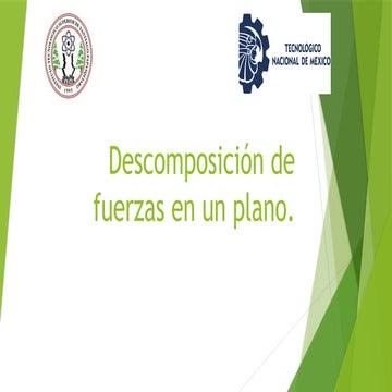 1.2 Descomposición de fuerzas en un plano..pptx