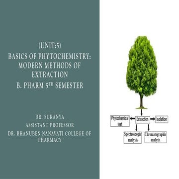 1. Bacics of phytochemistry (Extraction techniques)-5th Sem.pptx