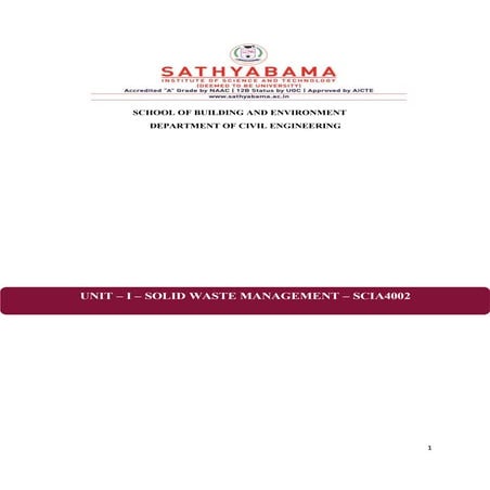 module 1 wastewater management techniques