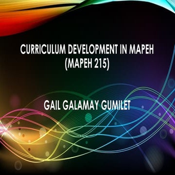 1. Curriculum Development Guide for Teachers and Learners