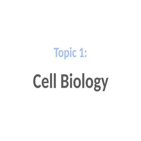 THe structure of prokaryotic and eukaryotic cell | PPTX