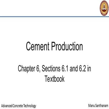 1. CementProduction.ppt detail of cement production