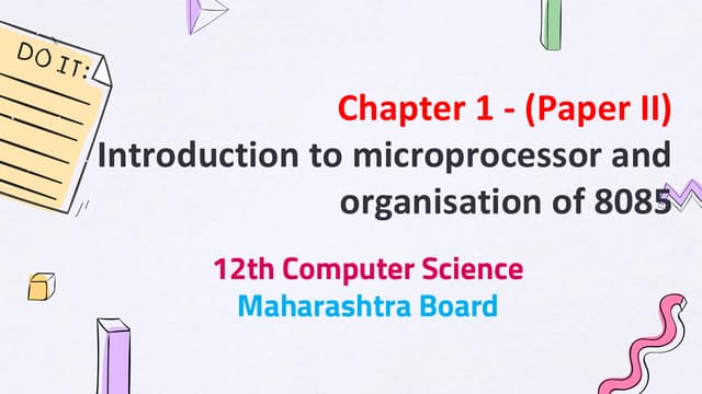 1.Introduction to microprocessor and organisation of 8085_47c83415-2851-4f59-...