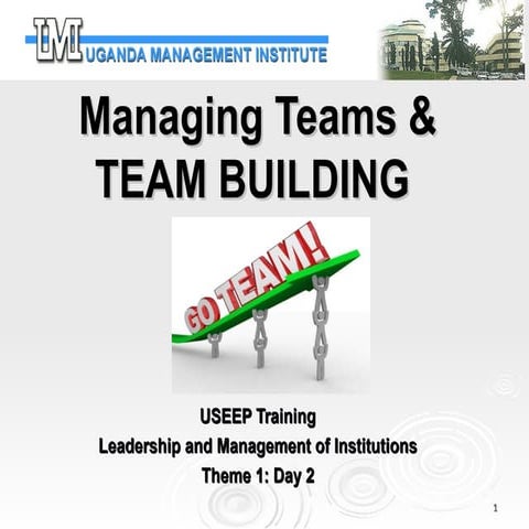 Team Building: Creating Effective Teams | PPT