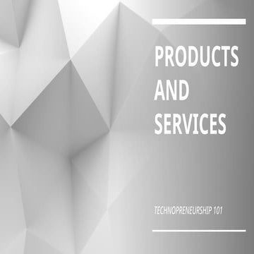1.3-PRODUCTS-AND-SERVICES-on Techno.pptx