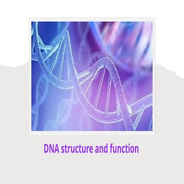 DNA structure and Function.pptx powerpoint