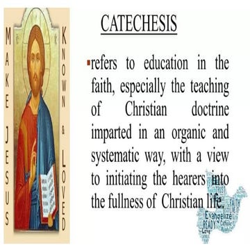 Methodology of catechesis 2 | PPTX