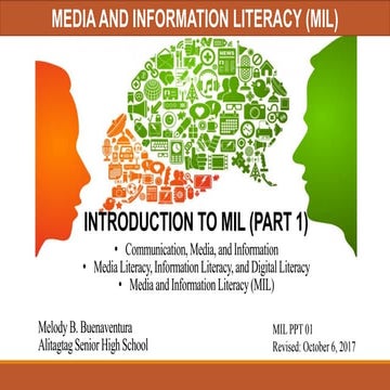 Media and information Literacy Grade 12 2024 | PPTX