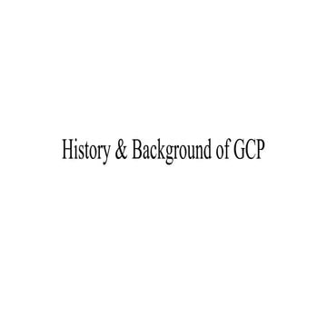 1. Clinical Trial History (introduction, background, history and ...