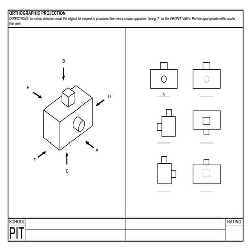 Drawing for industrial drawing techniques | PDF